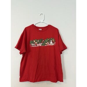 Charlie Brown And Friends Christmas T-Shirt Women's Size Xl